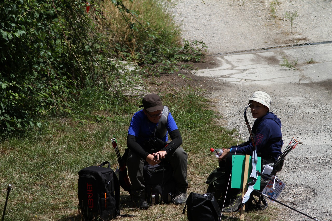 Championnat de France jeunes - Tir Campagne<BR>10 - 11 Juillet 2014 à Château-Arnoux-Saint-Auban. 